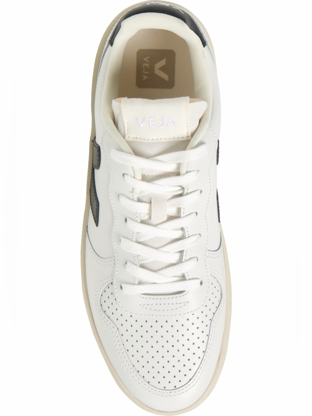 Veja Women's V-10 Leather Sneakers - Picture 4 of 16